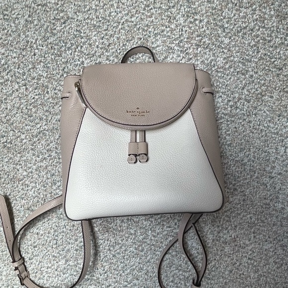 Kate Spade Tan & White Backpack - Picture 2 of 7